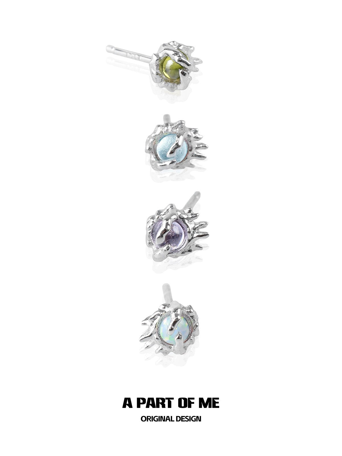 Elegant Mini Gemstone Studs