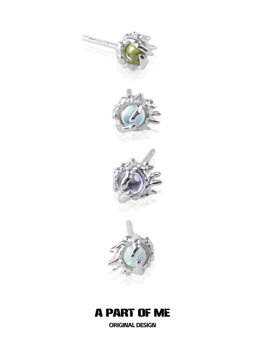 Elegant Mini Gemstone Studs