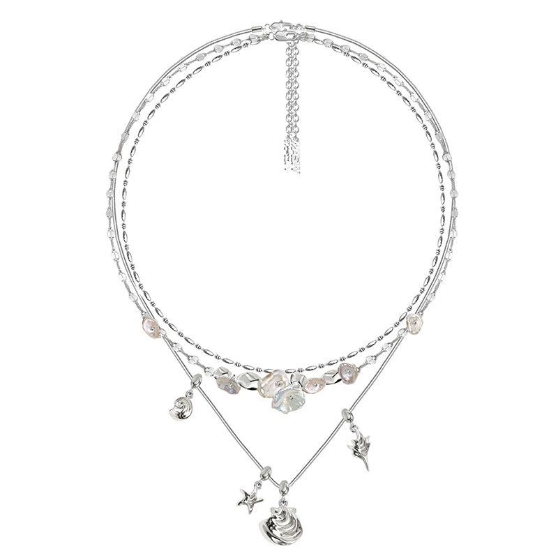 Baroque Starfish Pearl Necklace