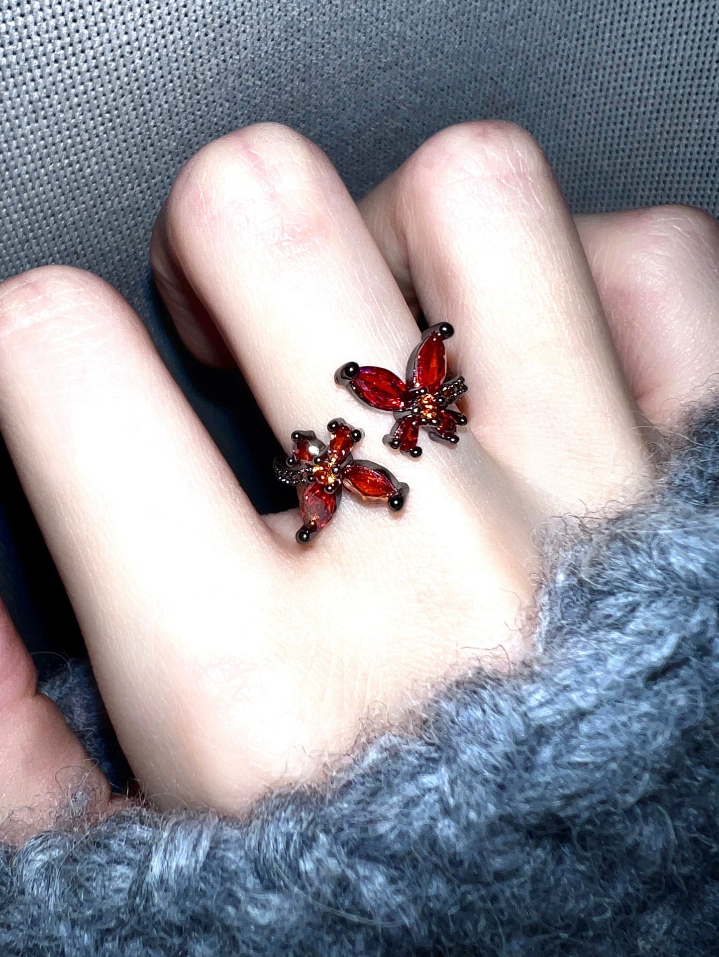 "Night Butterfly" Elf Ring