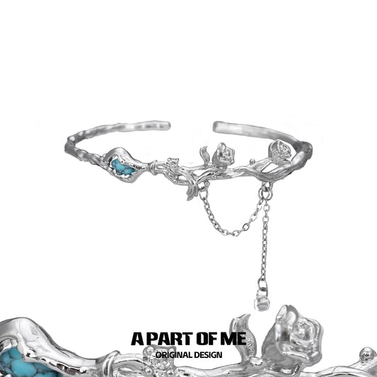 Turquoise Flower Bracelet