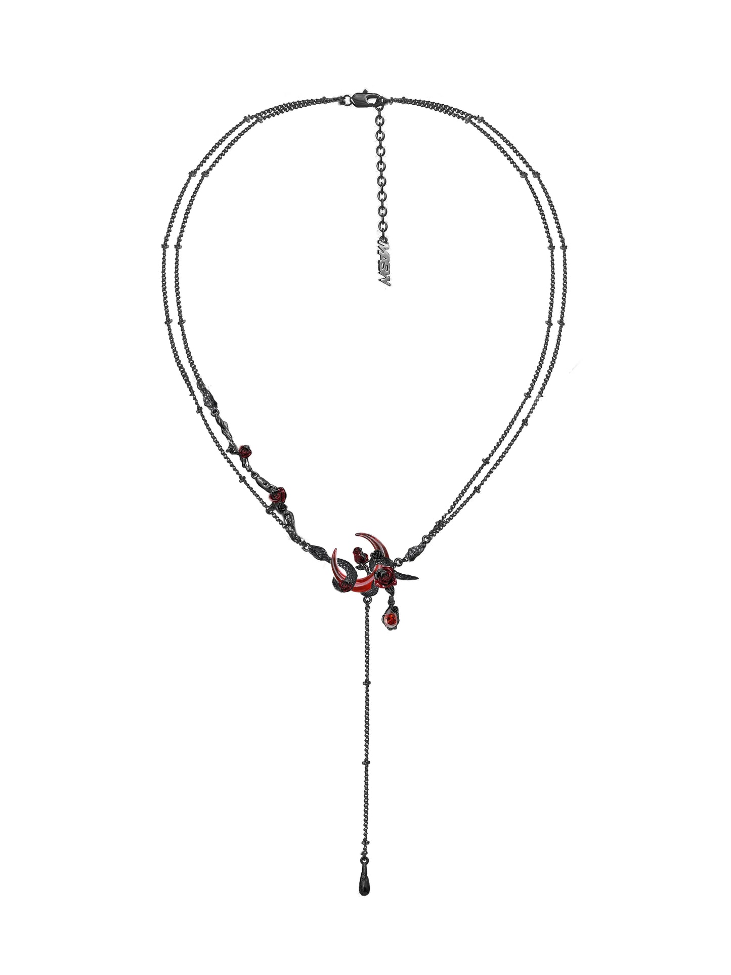 Blood Moon Fringe Choker
