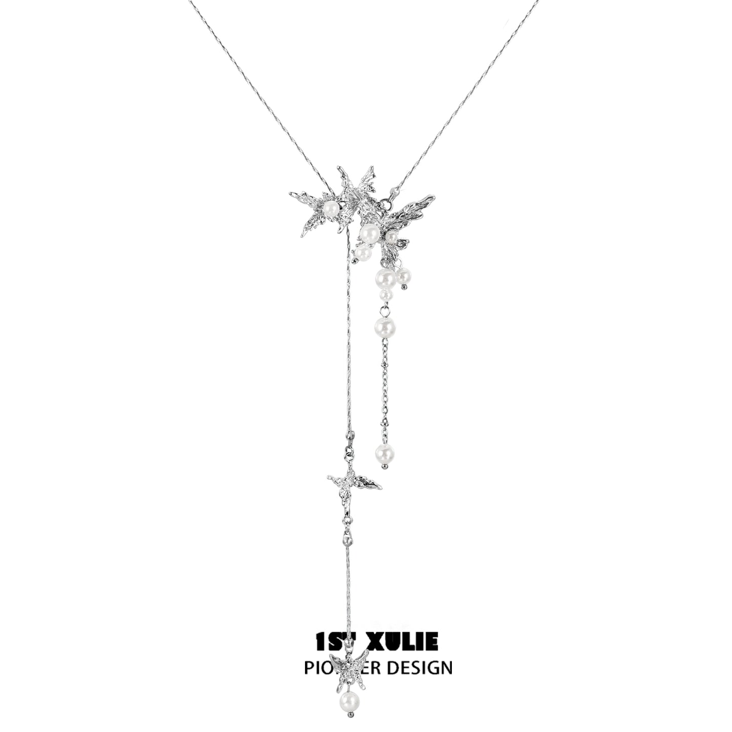Dream Wings Pearl Necklace