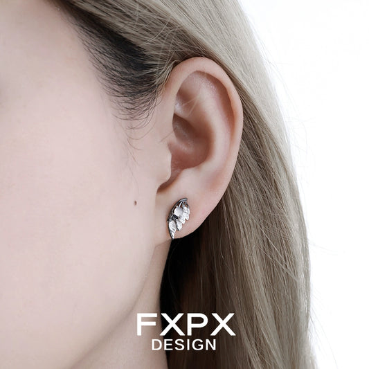 Gothic Fallen Angel Wing Earrings