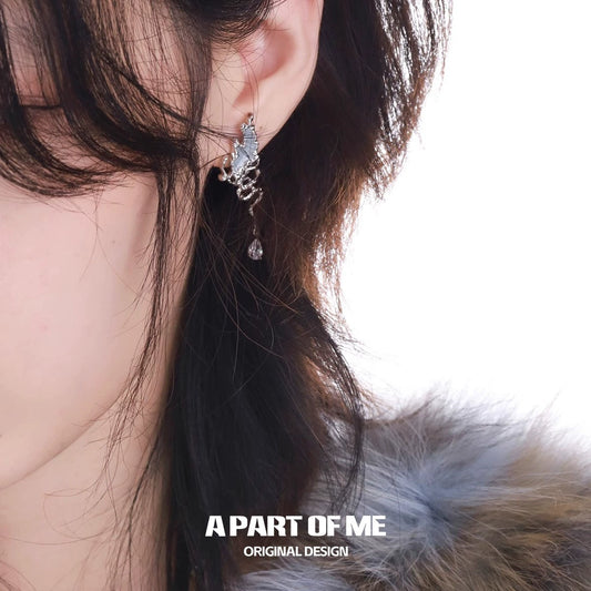 Y2K Snake & Butterfly Earrings