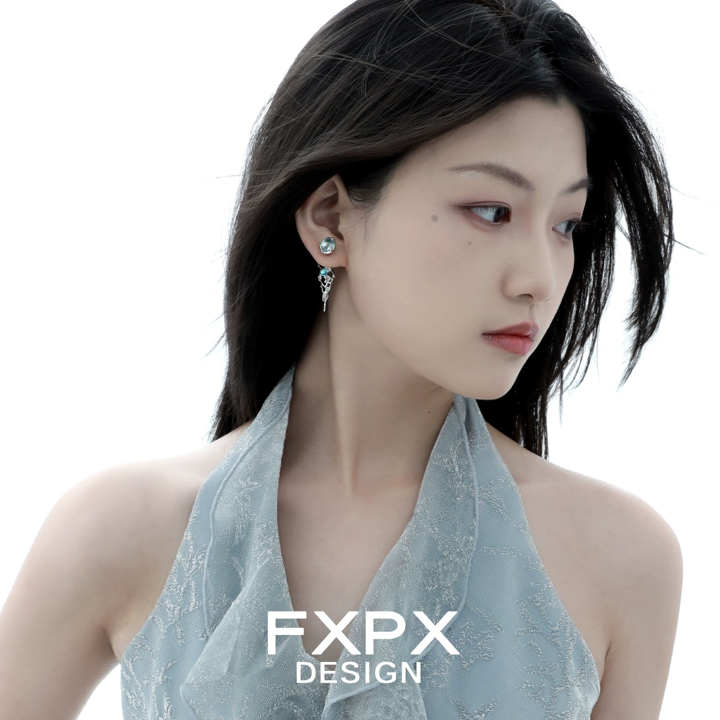 Blue Dream Glacier Earrings
