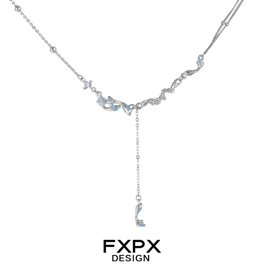 Blue Dream Mermaid Necklace