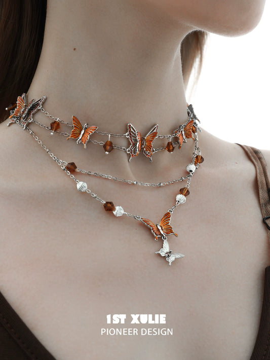 Desolation Rebirth Butterfly Necklace