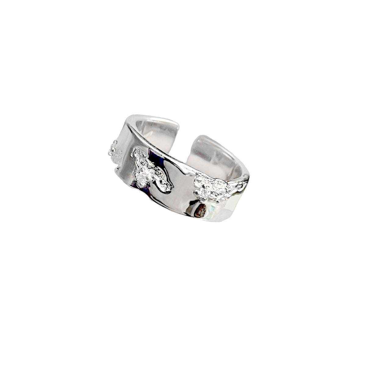 Broken Galaxy Couple Rings