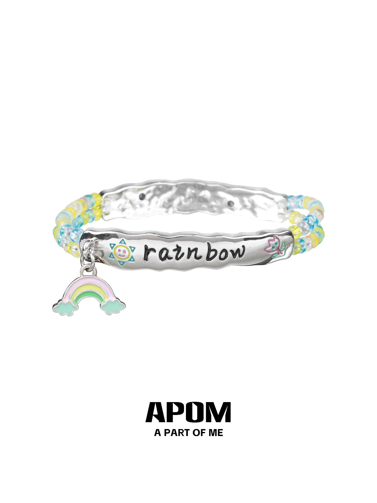 Rainbow Beaded Bracelet