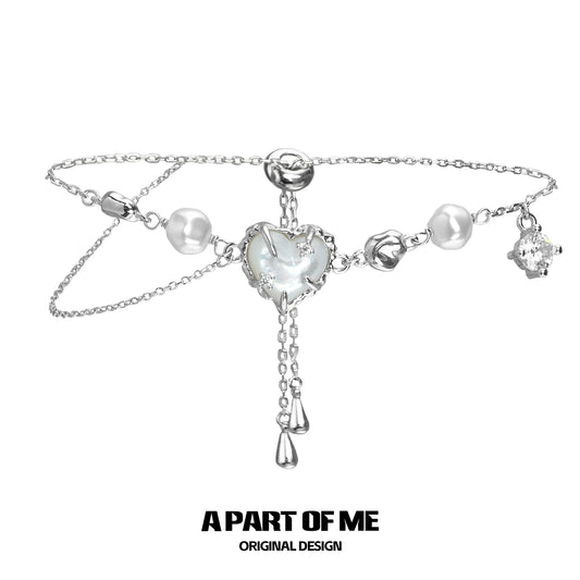 White Love Diamond Bracelet