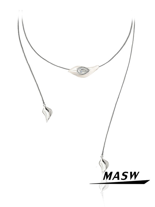 Creative Geometric Rope Necklace