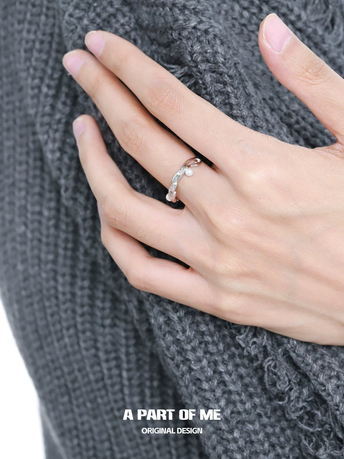 Pearl Statement Rebel Ring