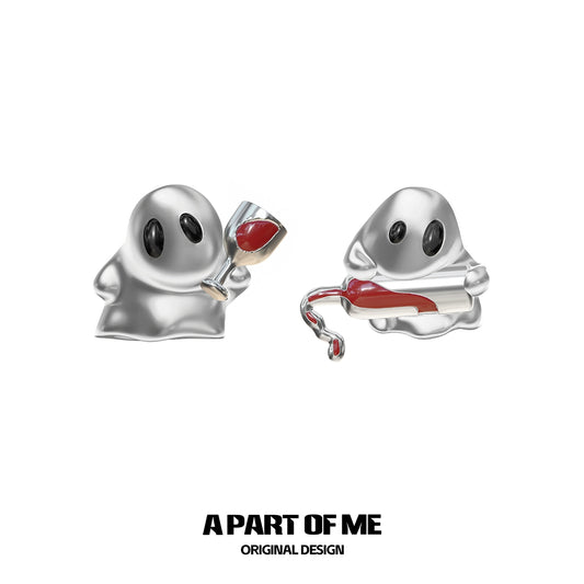 Mischief Ghostly Devil Earrings