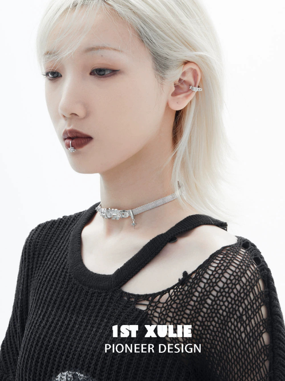 Y2K Belt Buckle Luxe Choker