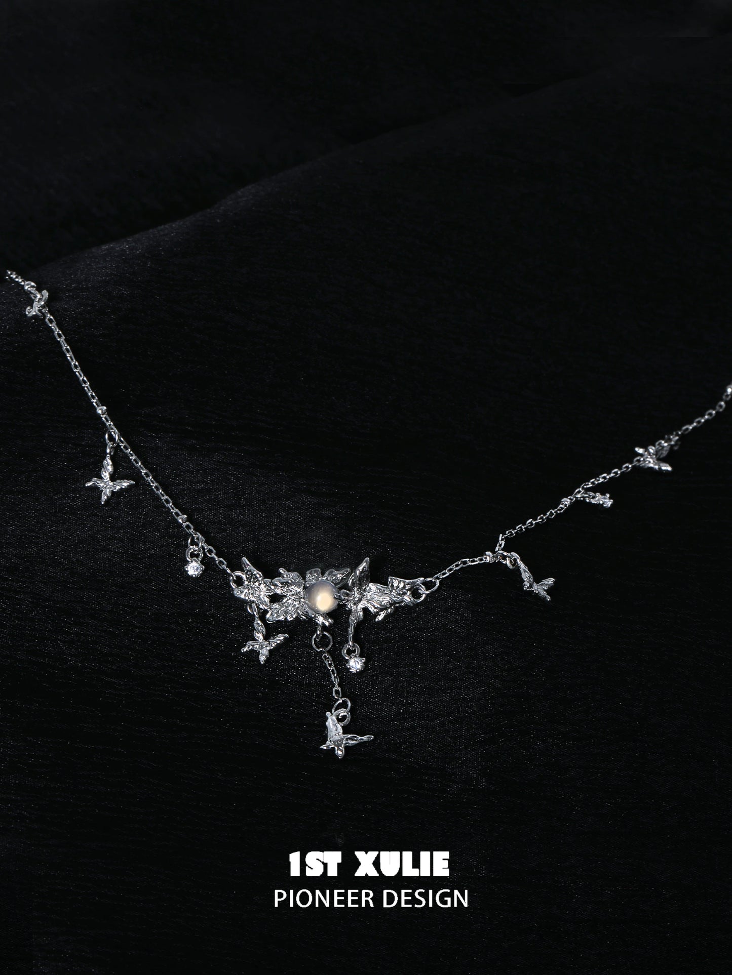 Mint Mambo Butterfly Necklace