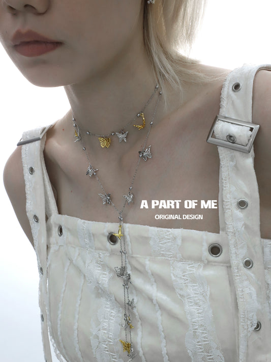 Butterfly Garden Necklace