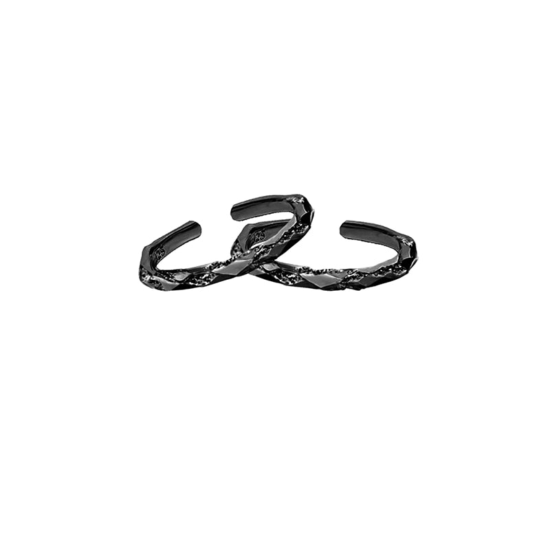 RMinimalist Cool Couple Ring