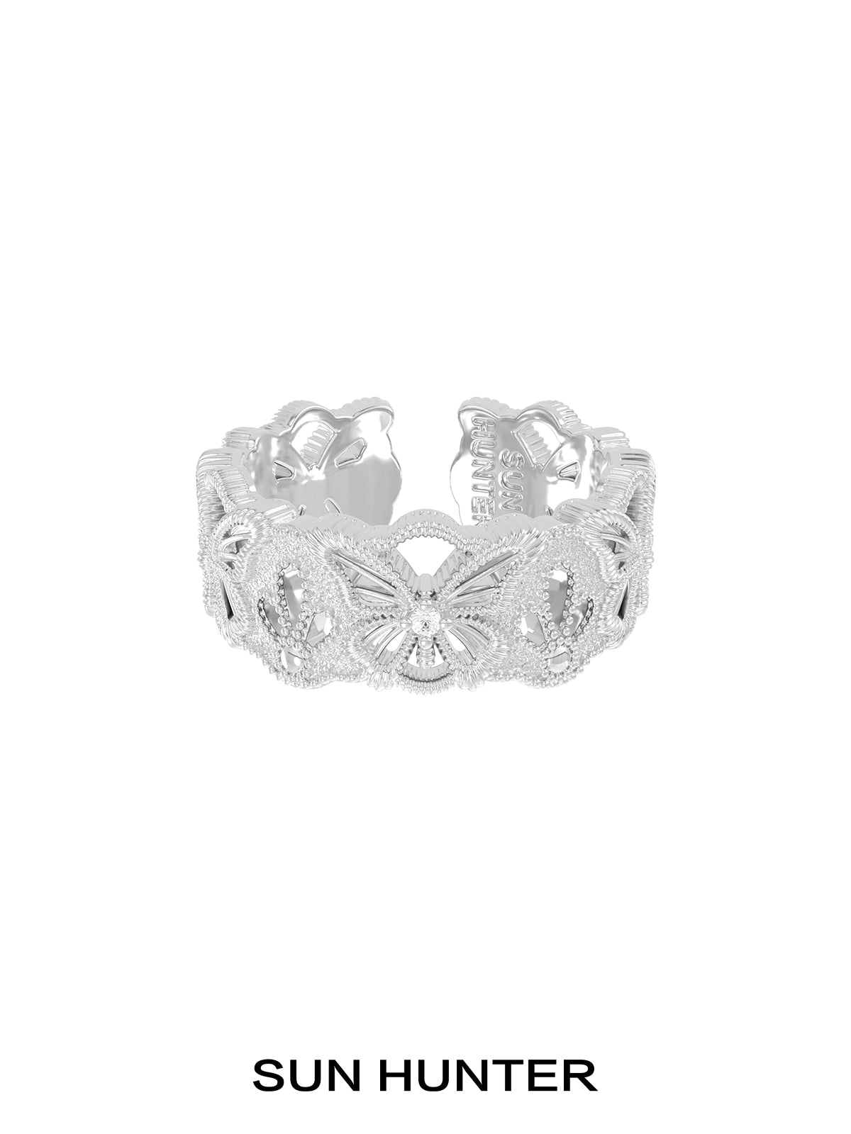 Butterfly Secret Hollow Ring