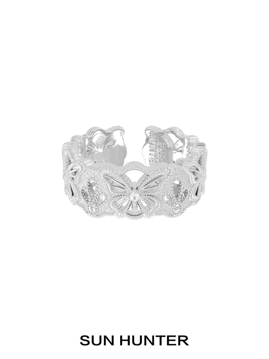 Butterfly Secret Hollow Ring