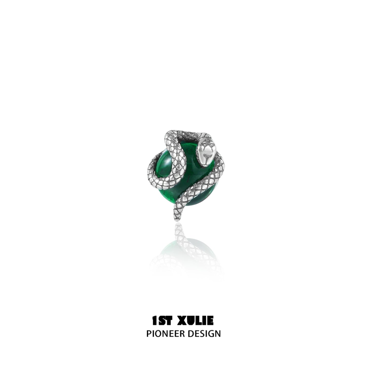 Y2K Slytherin Snake Fang Earrings