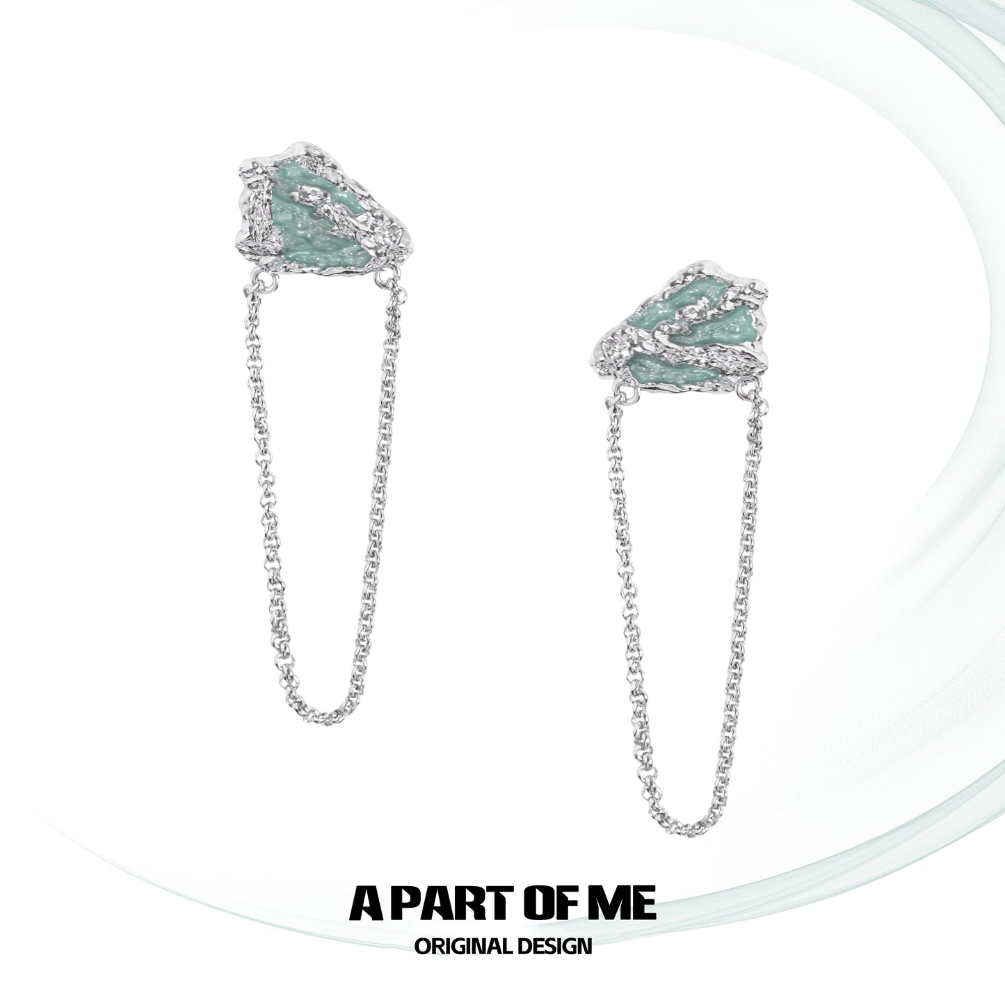 Cool Summer Mint Earrings
