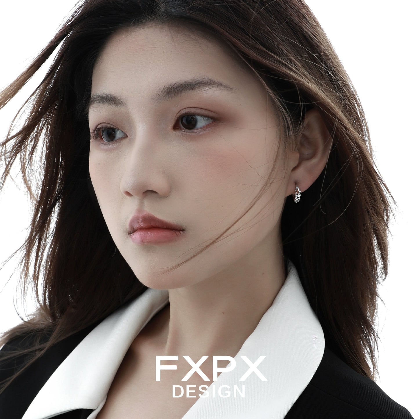 Brilliant Starry Silver Earrings