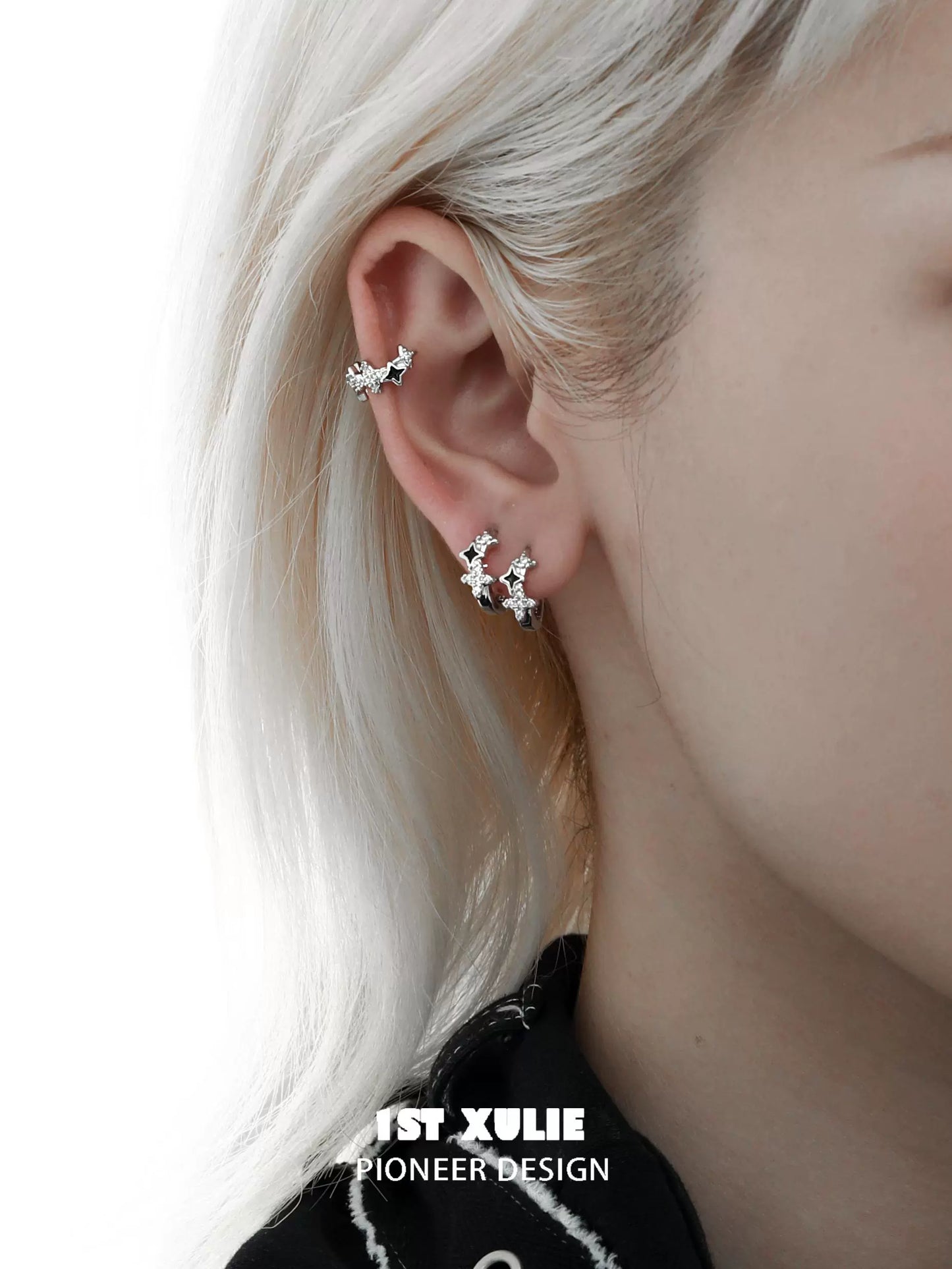 Y2K Thorned Starpunk Earrings