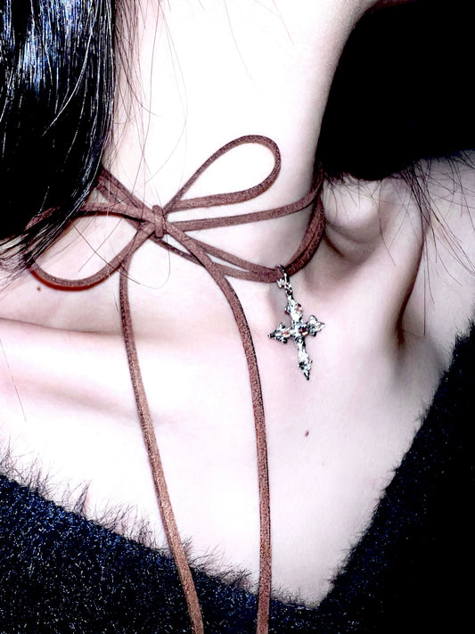 "Girl's Prayer" Cross Necklace