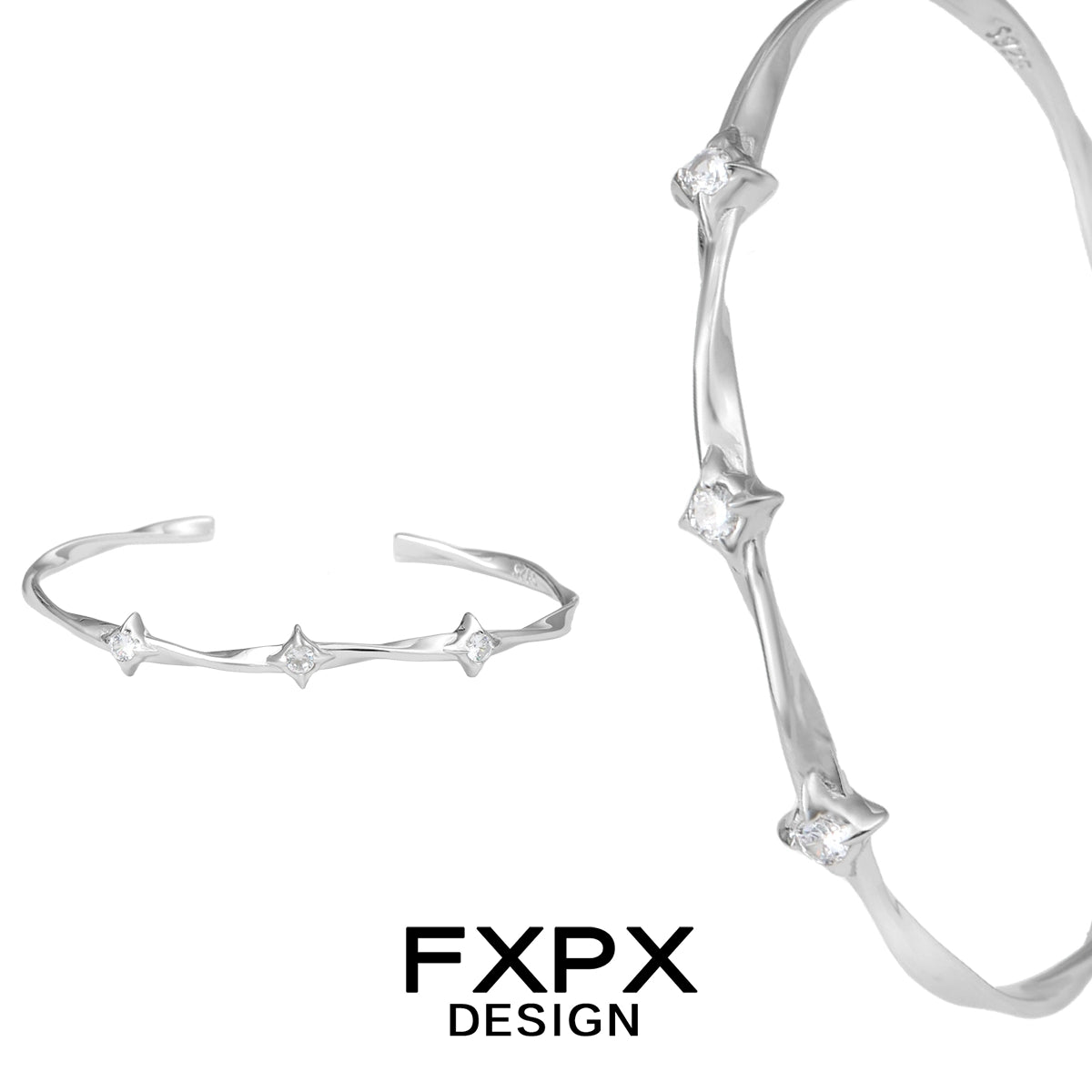 Stillpoint Polaris Silver Bracelet