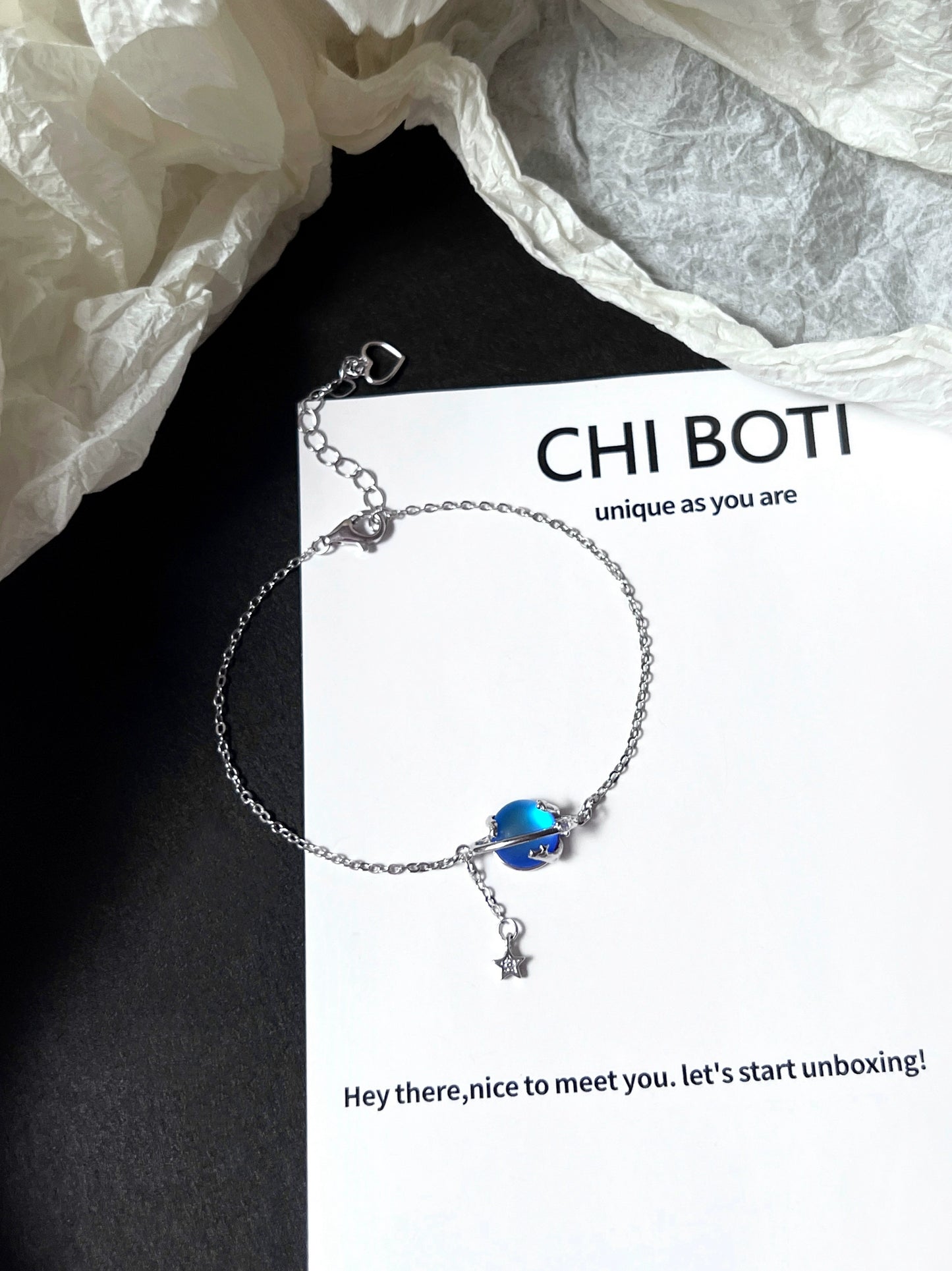 "My Little Planet" Galaxy Bracelet