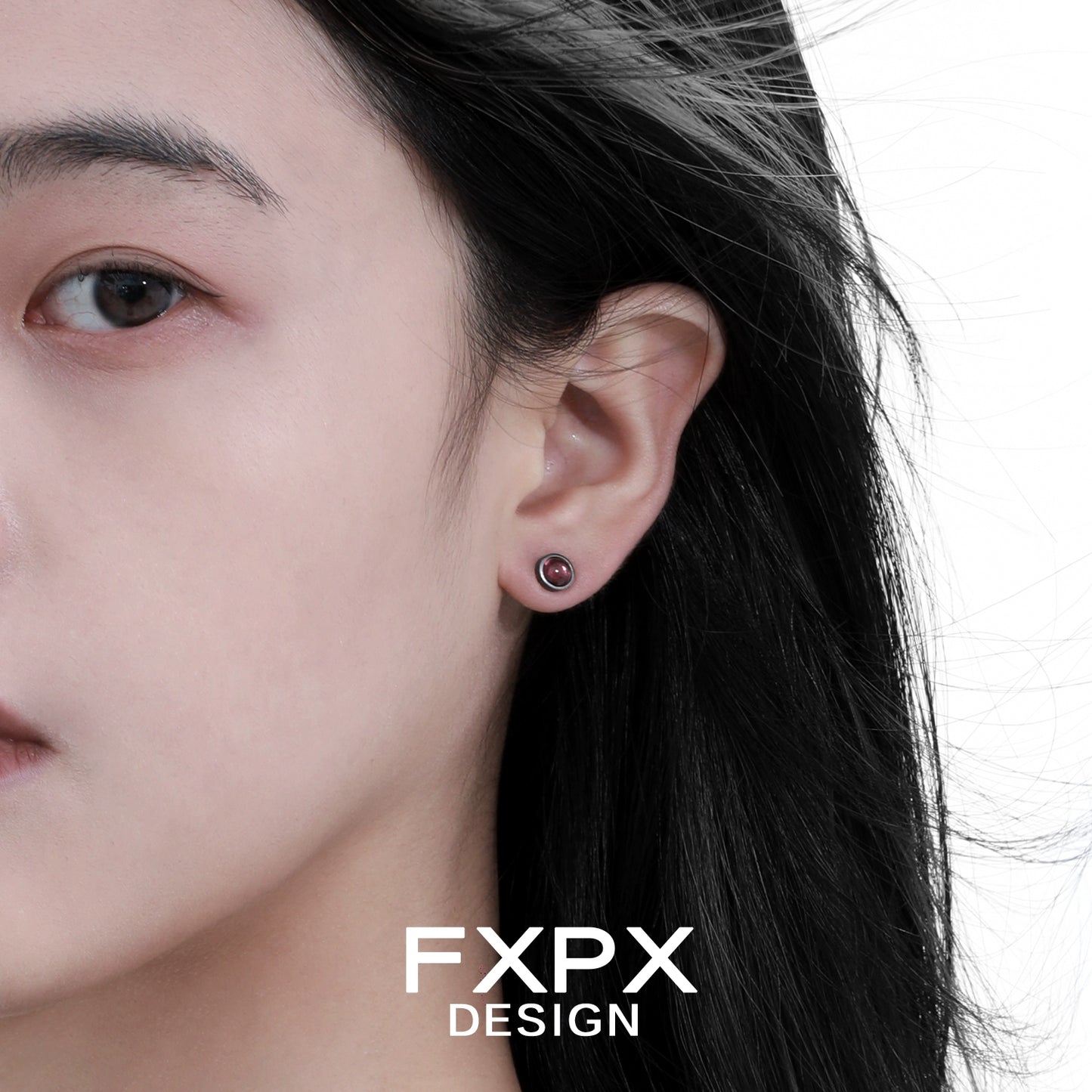 Punk Evil Crystal Earrings