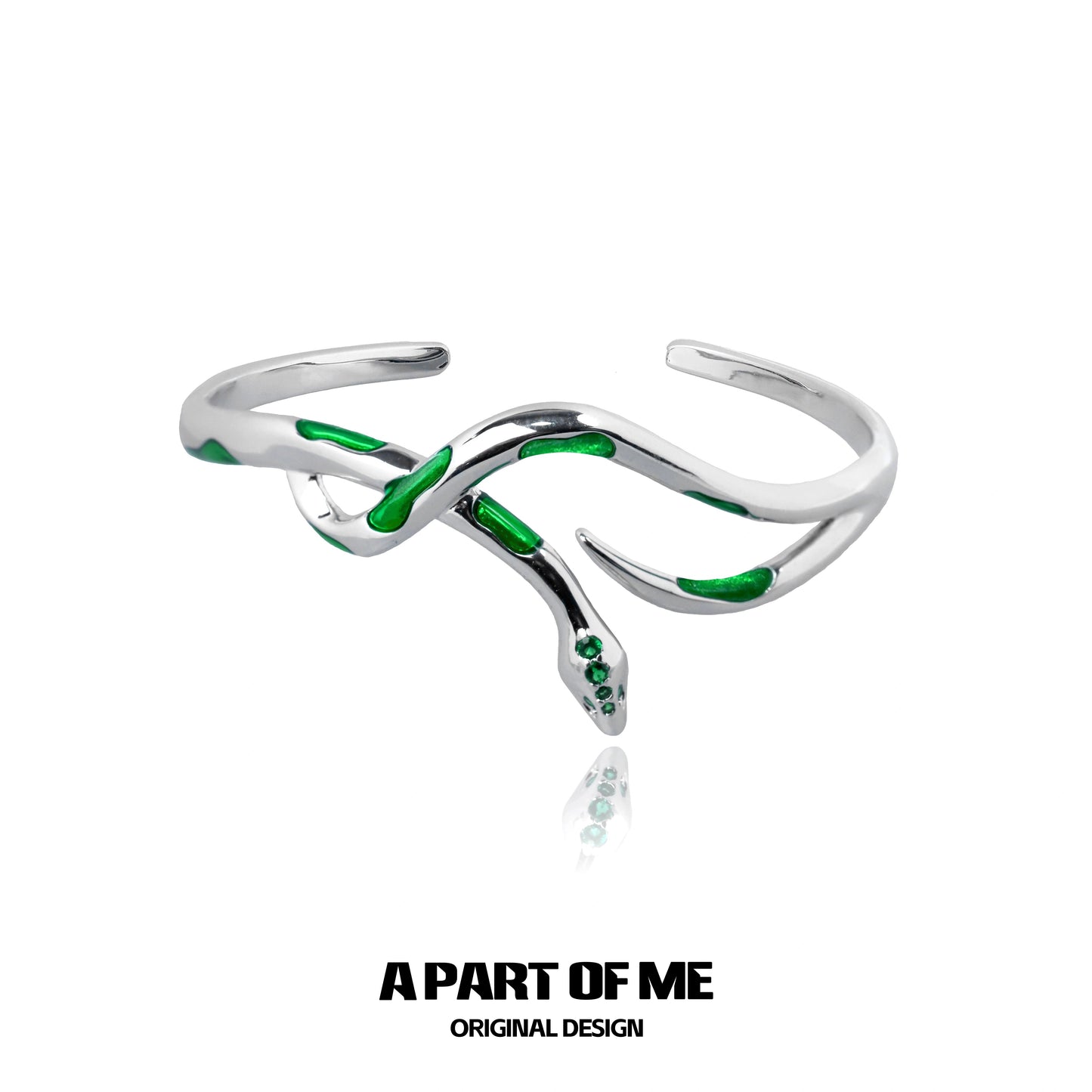Slytherin Green Snake Bracelet