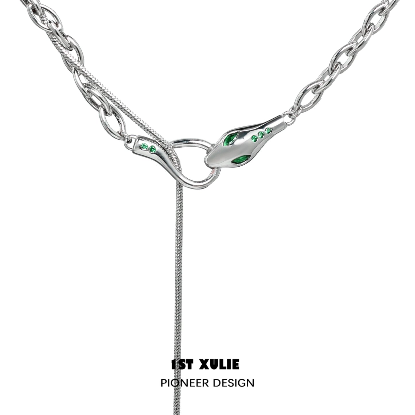 Slytherin Spirit Snake Gaze Necklace