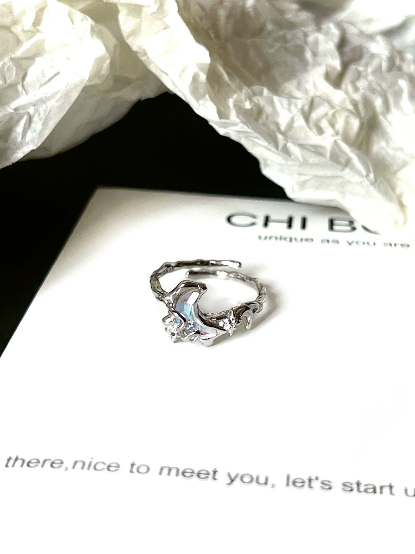 "Mermaid Moonlight" Ring