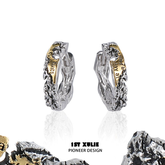 Immortal Love Letter Edgy Earrings