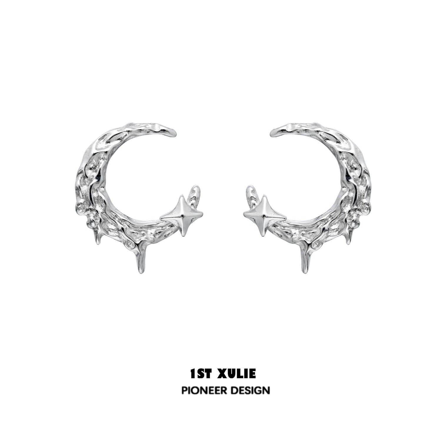 Y2K Fantasy Moon Spice Earrings