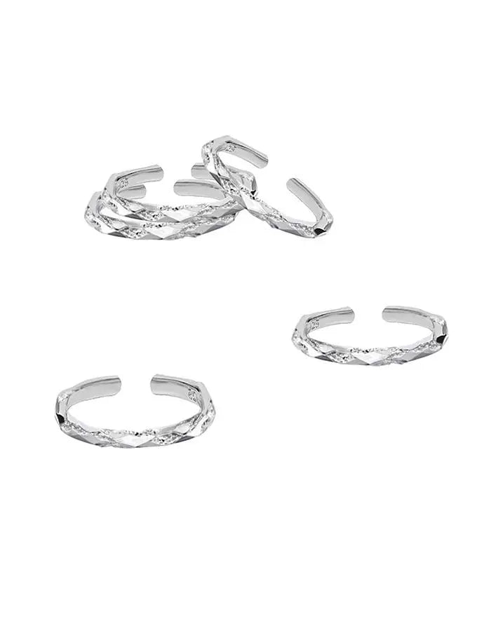RMinimalist Cool Couple Ring