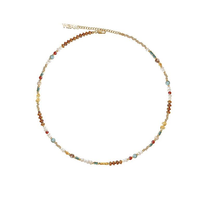 Colorful Mangstar Layered Necklace