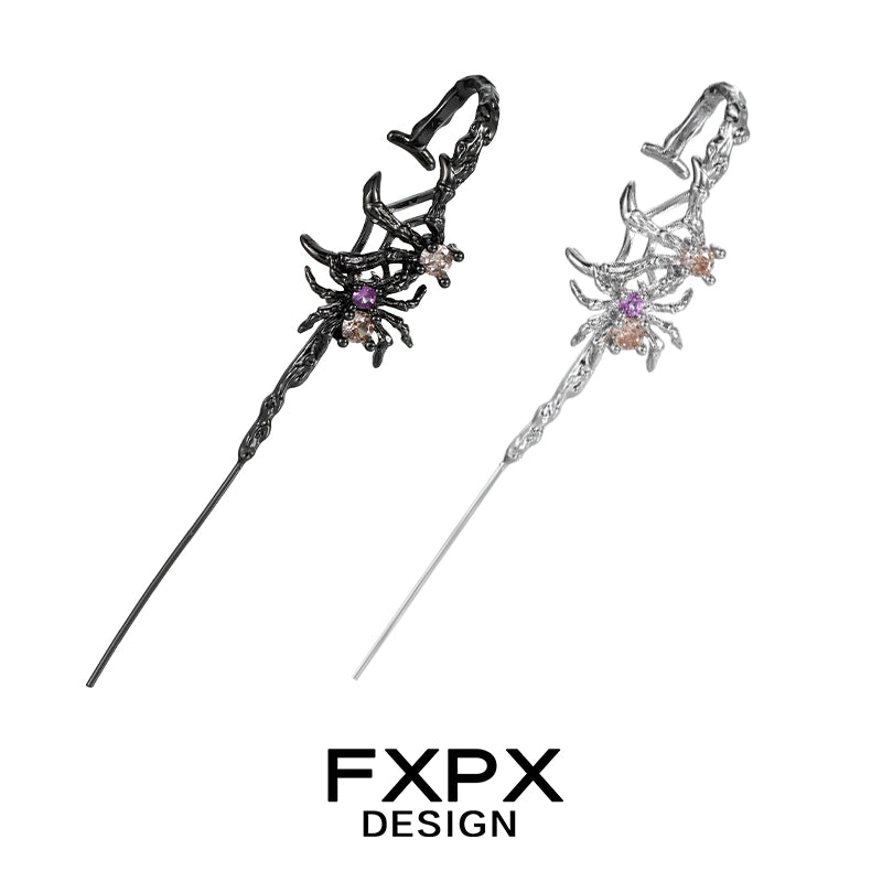 Y2K Venom Spider Piercing Ear Needle