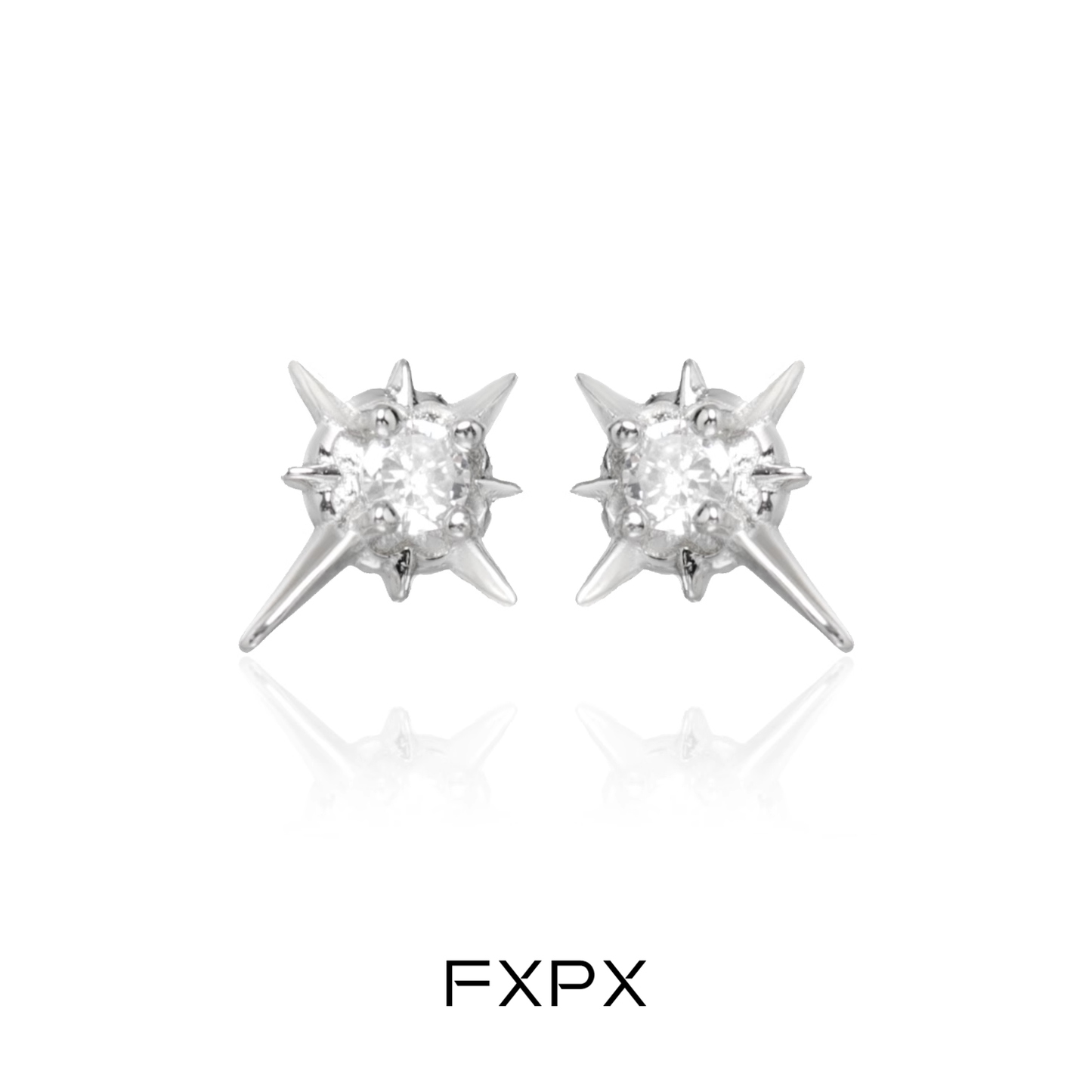 Cosmic Blast Star Stud Earrings