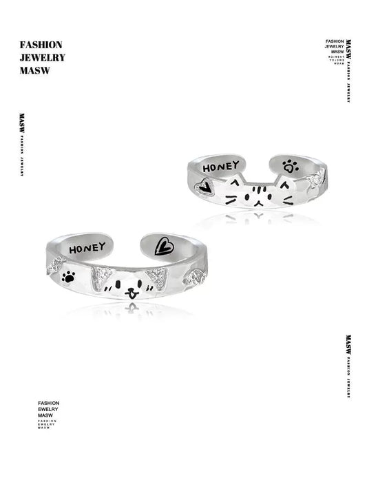 Pet Lovers Cat & Dog Rings