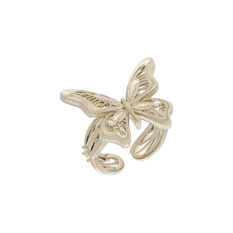 Mystic Butterfly Retro Ring