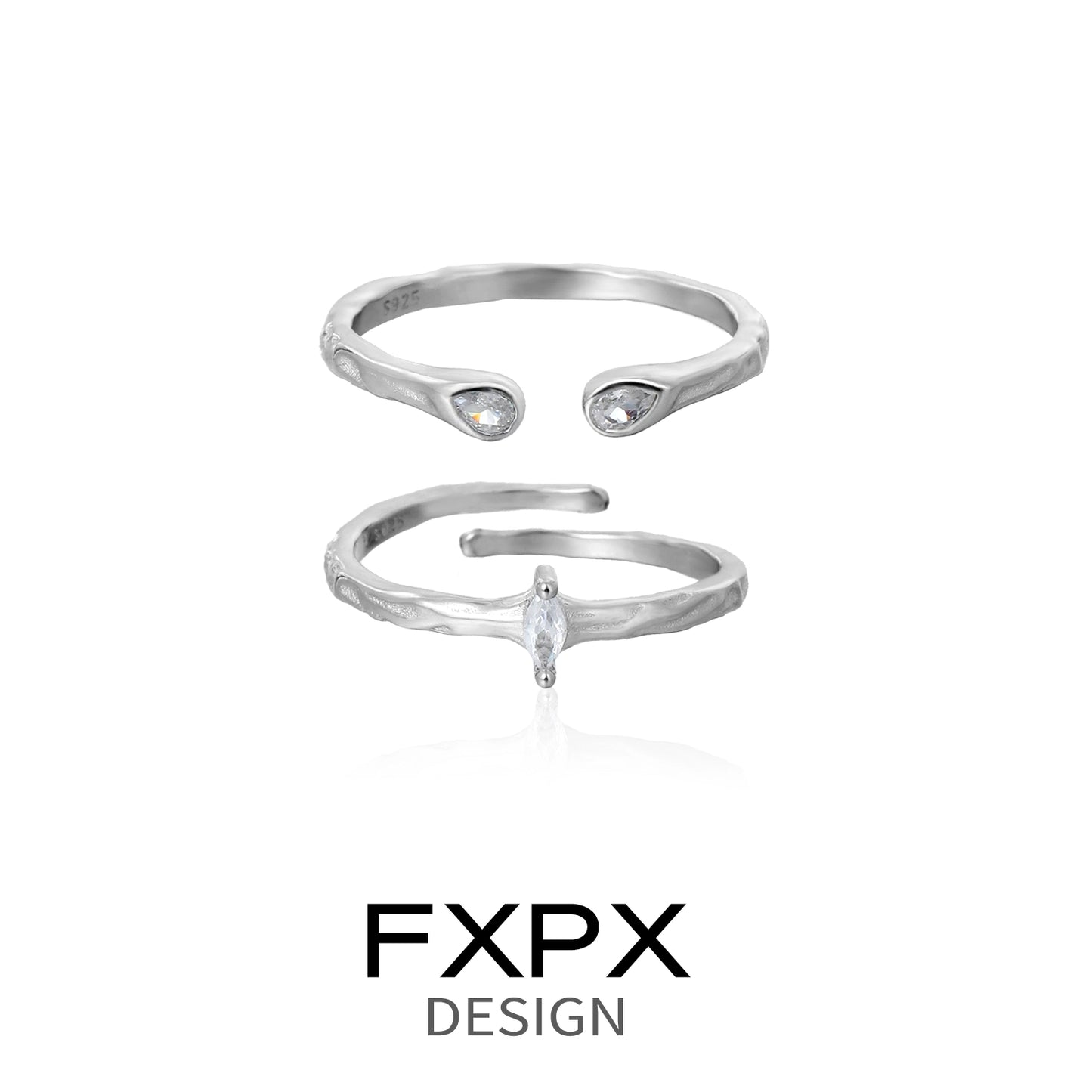 Star Gaze Couple Rings