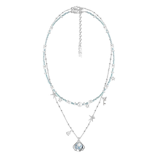 Sea Secret Beaded Necklace