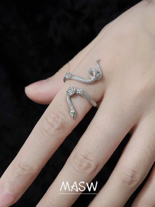 Snake Dance Index Ring