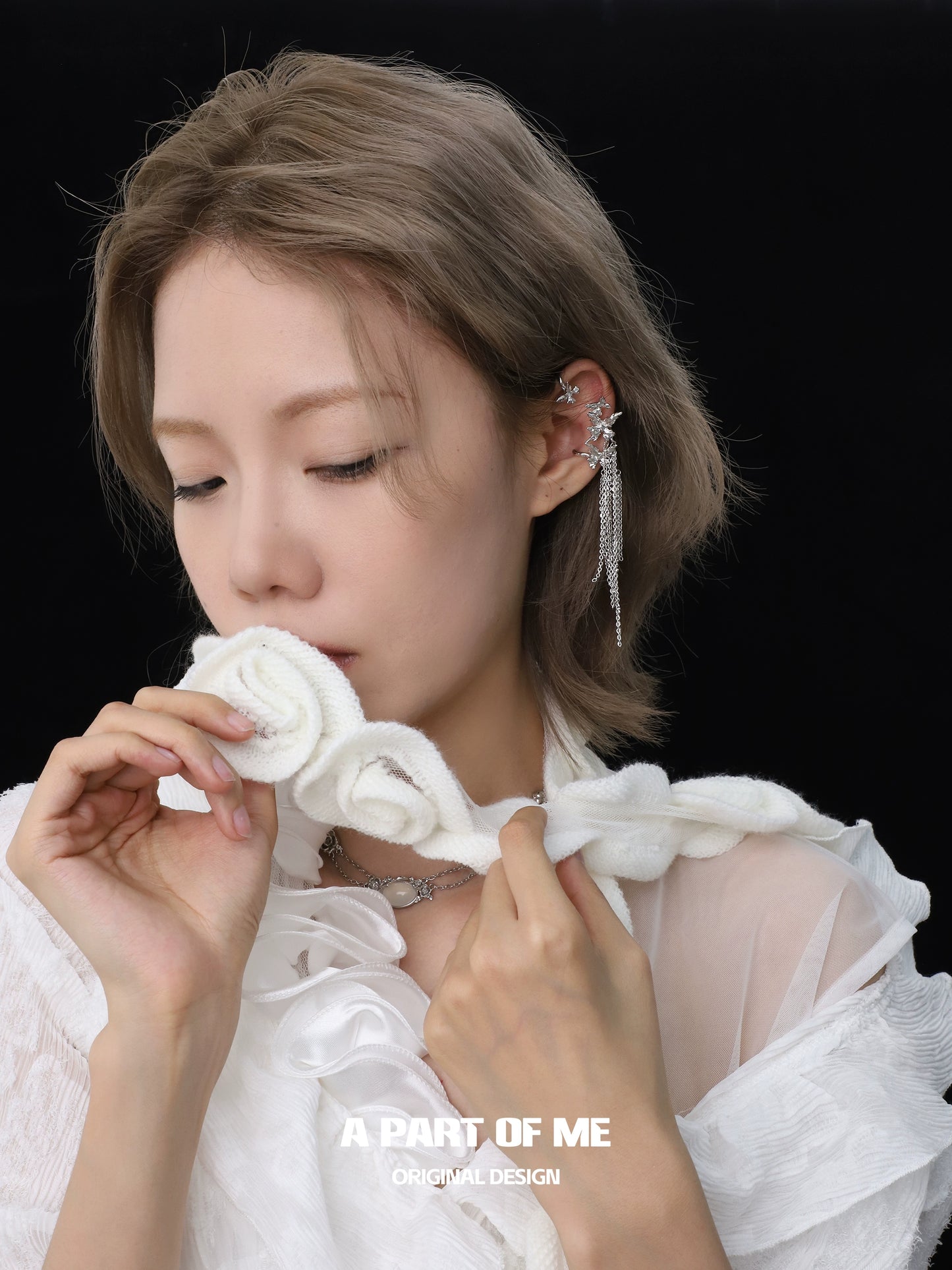 Butterfly Elf Tassel Ear Clips