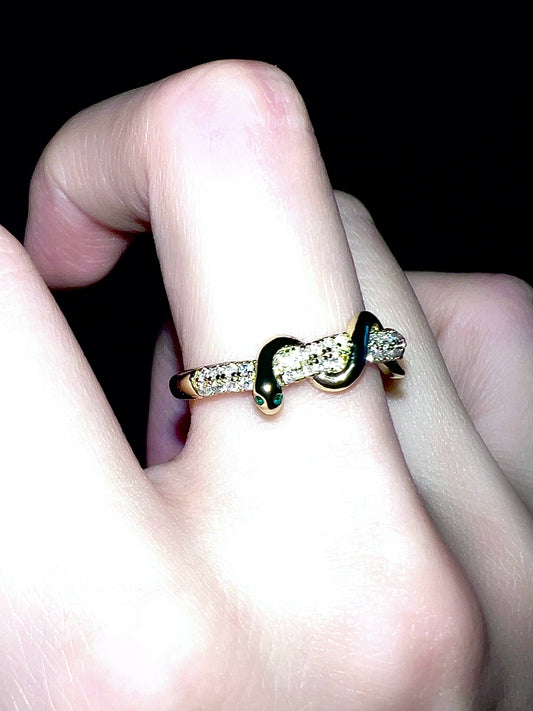 "Spirit Snake" Wrap Ring
