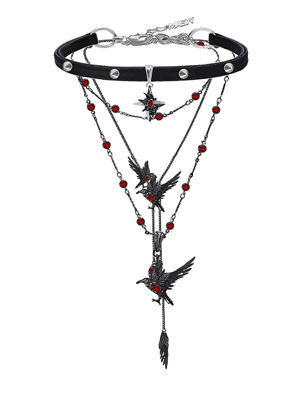 Guardian Crow Necklace