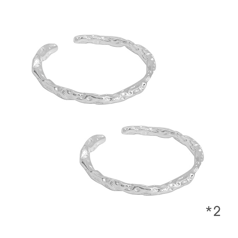 Minimalist Silver Open Ring